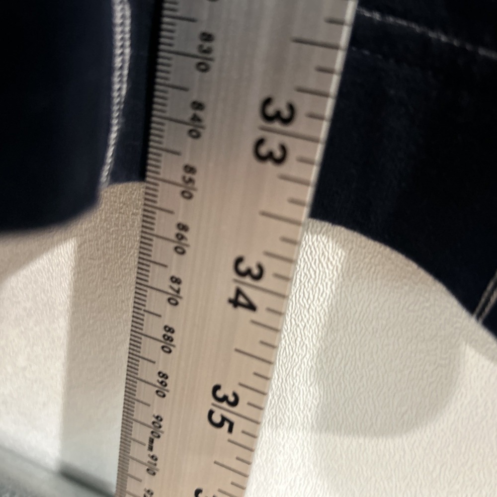 Nautica Navy/White Plaid Mens Cotton Polo Shirt Size XXL - Picture 7 of 8